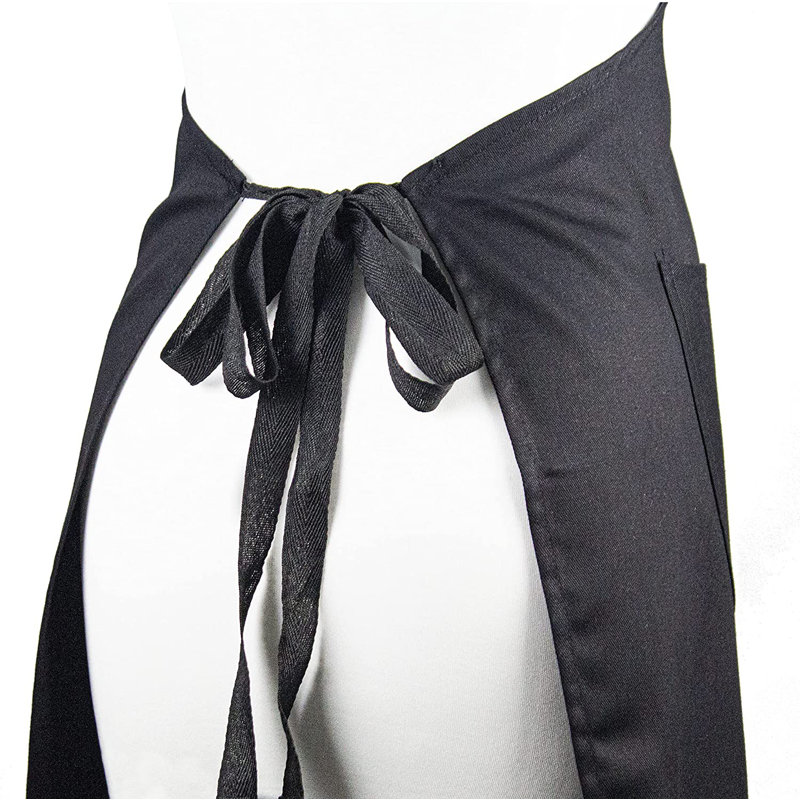 Solid Colour Bib Apron