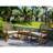 Telscombe 2 - Person Patio Conversation Set with Cushions