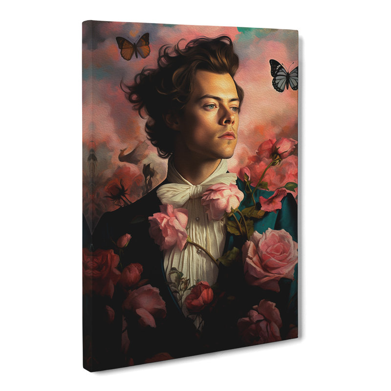 Harry Styles Romanticism - Wrapped Canvas, 76cm H x 50cm W x 3cm D
