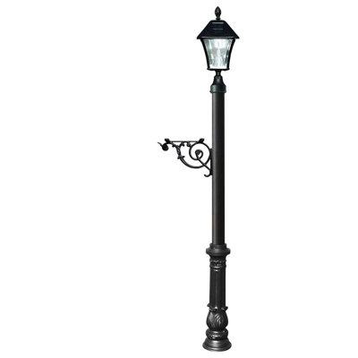 Poteau décoratif encastré 61 "H Lewiston Mailbox