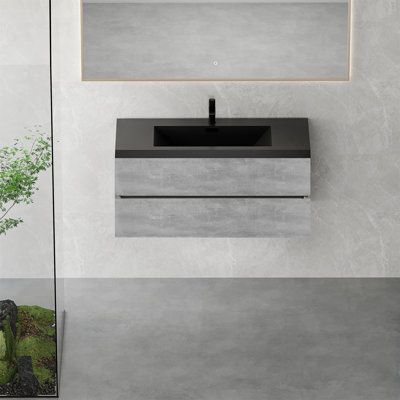 48" Floating Bathroom Vanity With Sink
