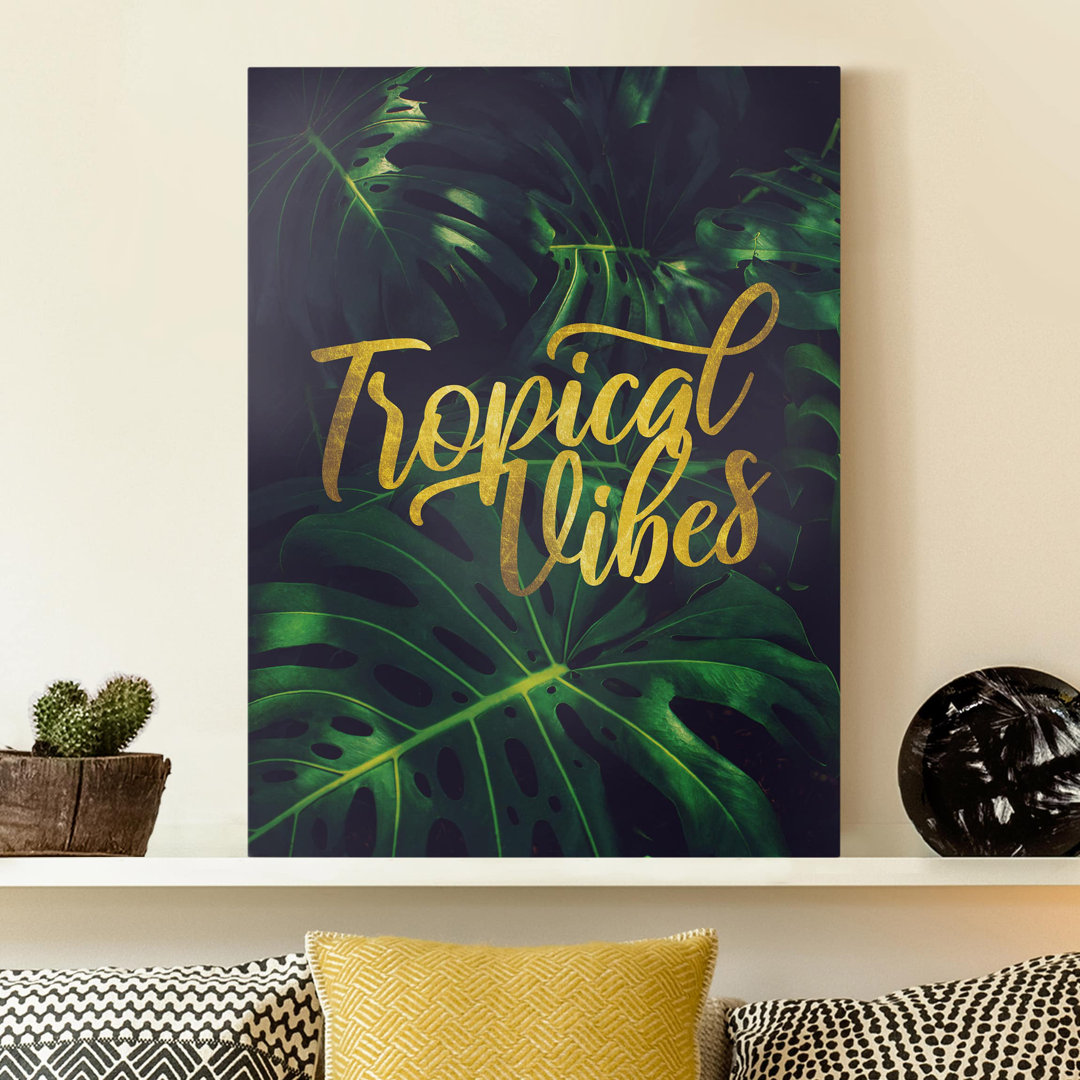 Leinwandbild Dschungel - Tropical Vibes