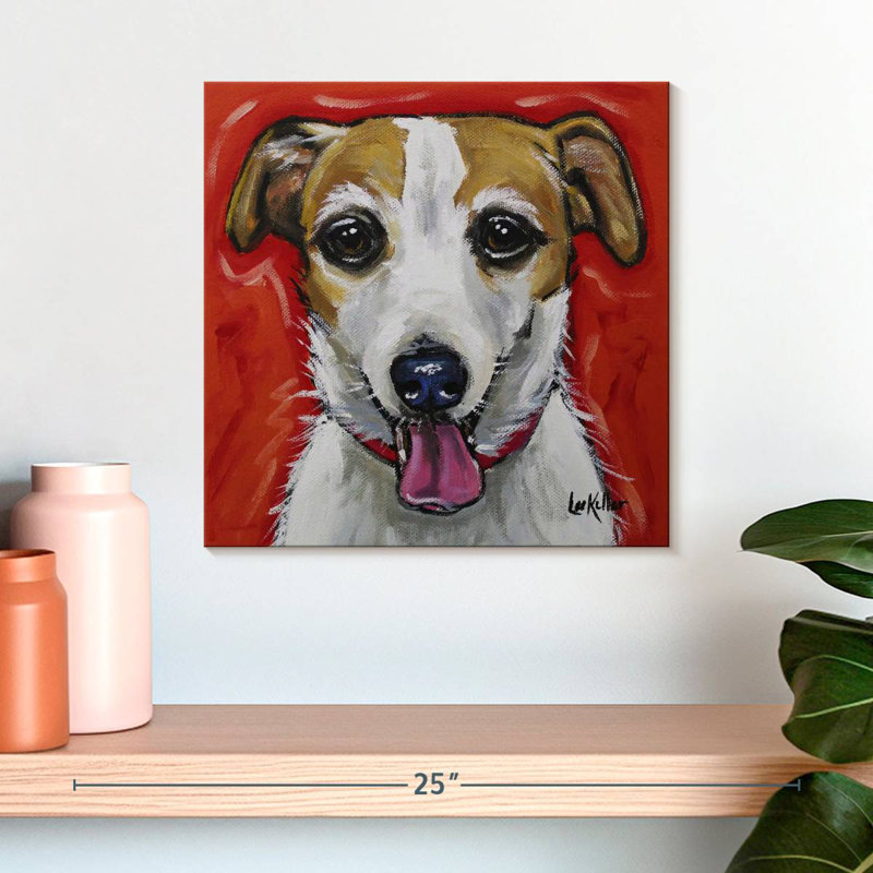 Crowle Jack Russell Ginny, H 16 po x l 16 po