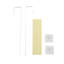 Heulyn Rectangle Metal Frame Over the Door Full Length Mirror-249467900-249467899
