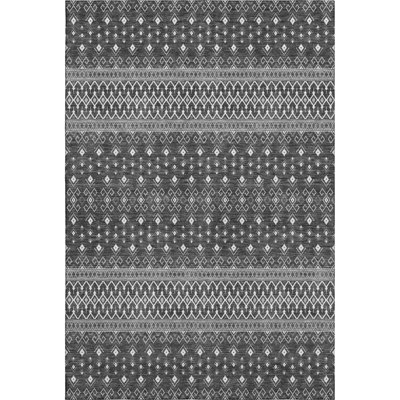 Premium Machine Washable Prisco Gray Rug