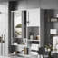 Armoire de rangement murale avec miroir pour salle de bain