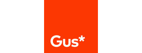 Gus* Modern Logo