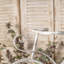Panier à fleurs rustique en fil métallique, pots de fleurs suspendus décoratifs, art mural rétro pour la maison, le jardin et le bureau