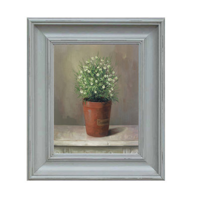 Camomile - Single Picture Frame Print on Canvas