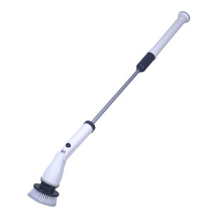 Electric Spin Cleaning Scrubber Adjustable & Detachable Long Handle