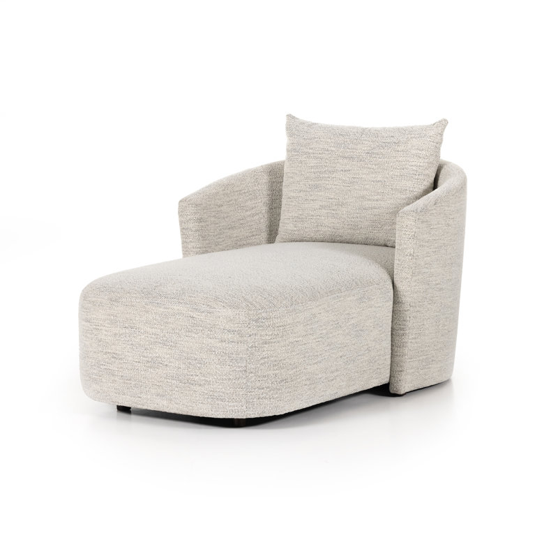 Chaise longue rembourrée Mirage, Polyester mérinos