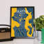 Seattle City Map - No Frame Print-1551624469