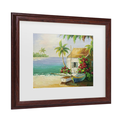 «Key West Breeze» Rio, art encadré mat