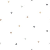 Tiny Tots 2 Polka Dots Design 33' L x 21" W Wallpaper Roll