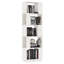 Glennisha 163.5cm H x 51cm W Solid Wood Geometric Bookcase-1827066500