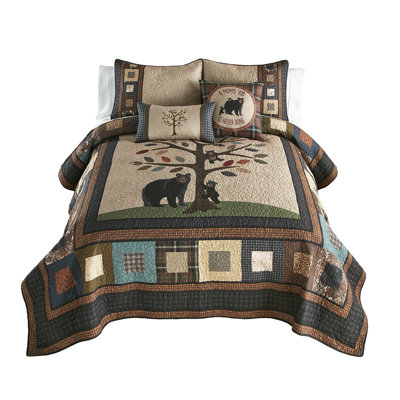 Donna Sharp Tree of Love 3PC King Quilt Set