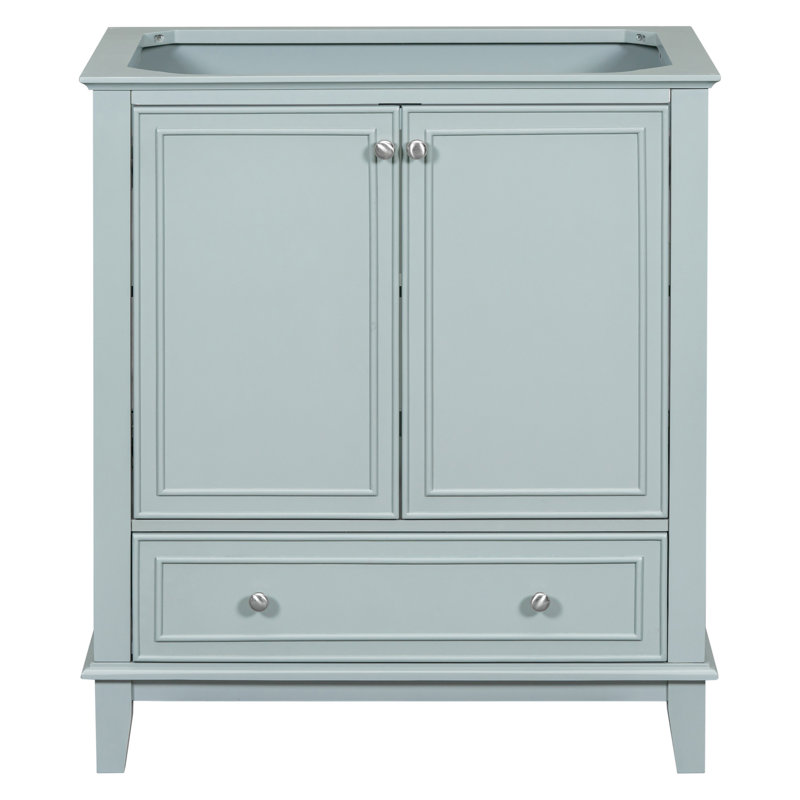 Meuble-lavabo 30 po sans lavabo, Vert