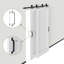 Porte de grange coulissante 64 * 80 - Blanc-114625341