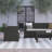 Alderman 4 Piece Outdoor Faux Rattan Chair, Sofa and Table Set