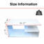 Hasifa Coffee Table With RGB LED Various Colour Lighting, Living Room Coffee Table