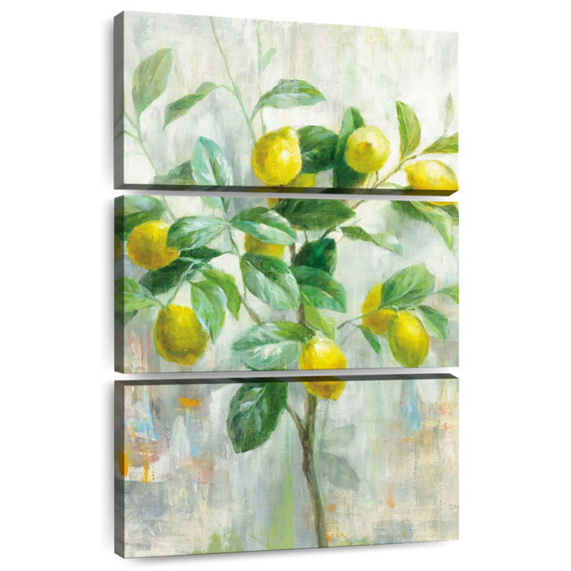 Harnek citron branche, H 45 po x l 28 po