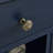 Navy Cat House Storage Cabinet