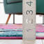 Tapis rose à motif abstrait Abdulkadir-20239833