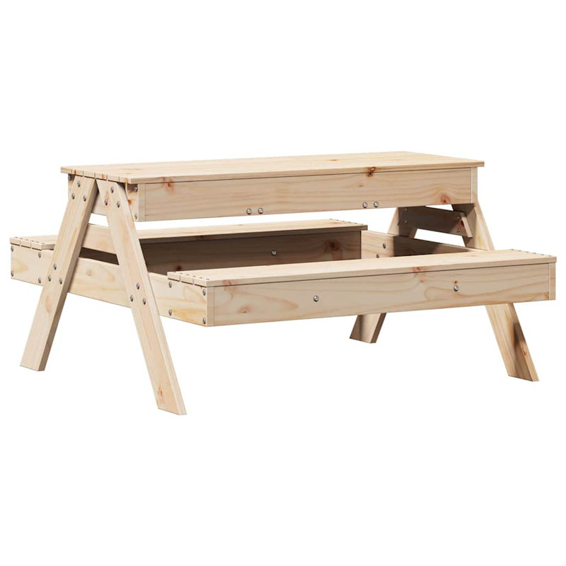 Table de pique-nique Vidaxl, H 20,5 po x l 39,2 po x P 41,3 po