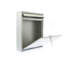 Trent Wall Mounted Galvanised Steel Lockable Weatherproof Post Box - 26x34x9cm-64111988