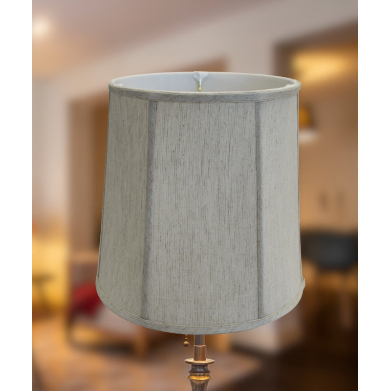 Abat-jour tambour en soie / shantung 15 "H (araignée), Gruau