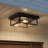 2 - Bulb Outdoor Flush Mount-1610322330