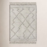 Hand Knotted Wool Moroccan Area Rug