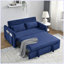 Causeuse en velours Pricop-2128226235