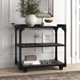 Jaweriya Metal Bar Cart