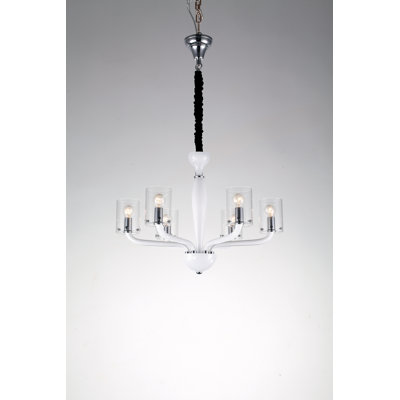 Linkwood 6 - Light Shaded Chandelier