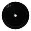 Lavabo de comptoir en céramique pour salle de bain au design noir et blanc, émail, faible absorption d'eau, 16,16 dimensions, 19,1 lb, blanc, surface lisse, facile à entretenir, trou de drain de 45 mm,