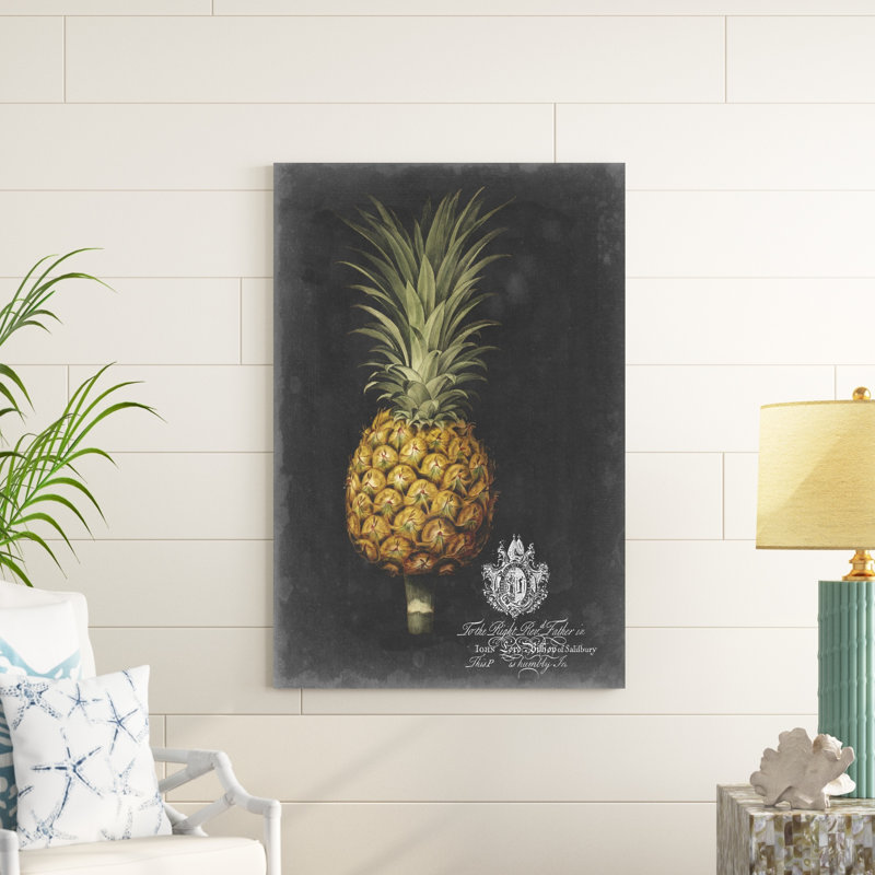 " Royal Brookshaw Pineapple II ", 48" H x 32" W x 1" D