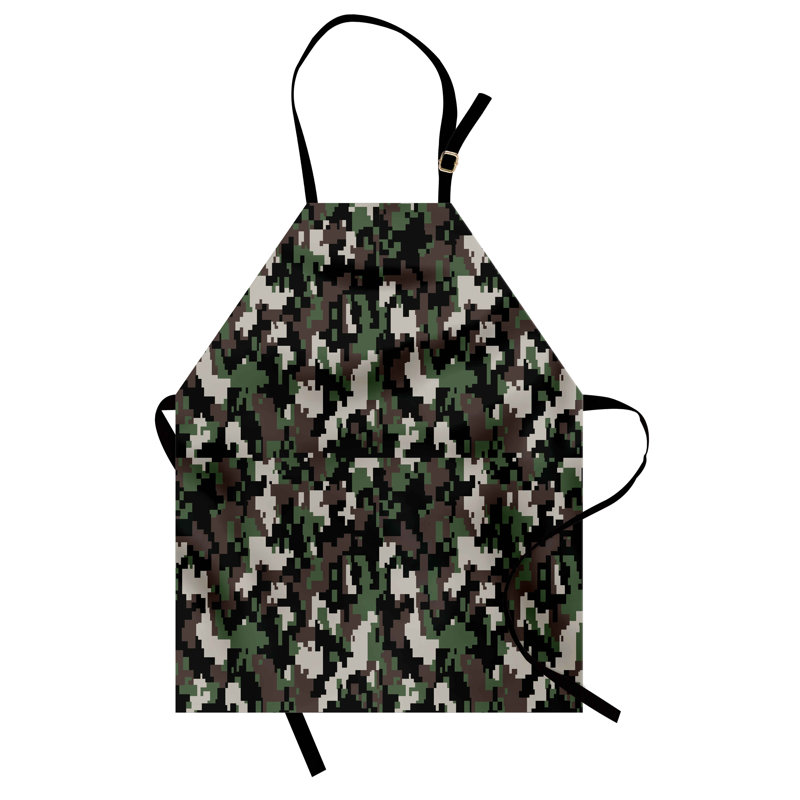 Tablier East Urban Home camouflage unisexe
