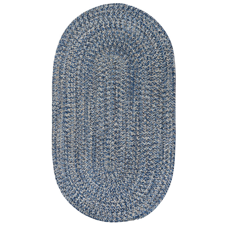 Windall Indoor / Outdoor Rug, Oval 7' x 9'