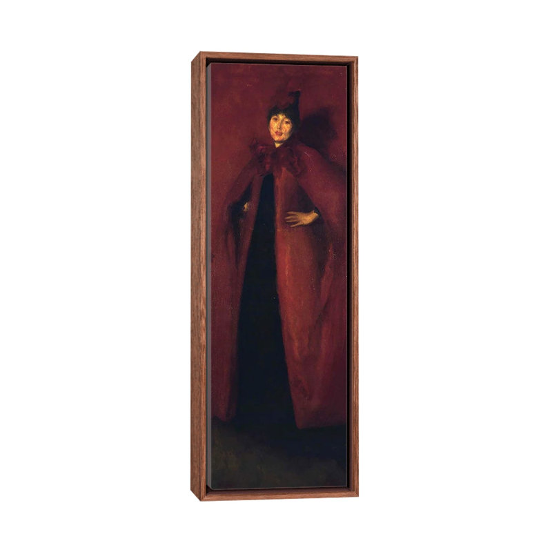 Print, 91.44 cm H x 30.48cm W x 4.445cm D, Classic Wood