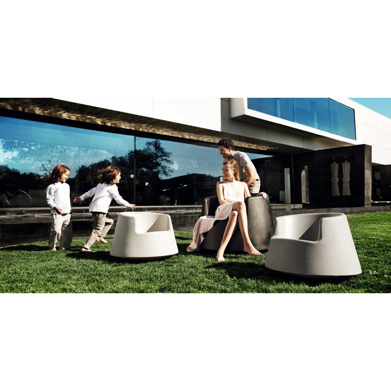 Roulette Patio Chair, Steel