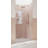 Halo 38.5 in. x 78 in. Frameless Glass Hinge Shower Door-110351776
