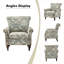 Fauteuil Asul avec garniture cloutée-2074847357
