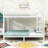 Metal Bunk Bed With Guardrails And Ladder-146231325-147407191