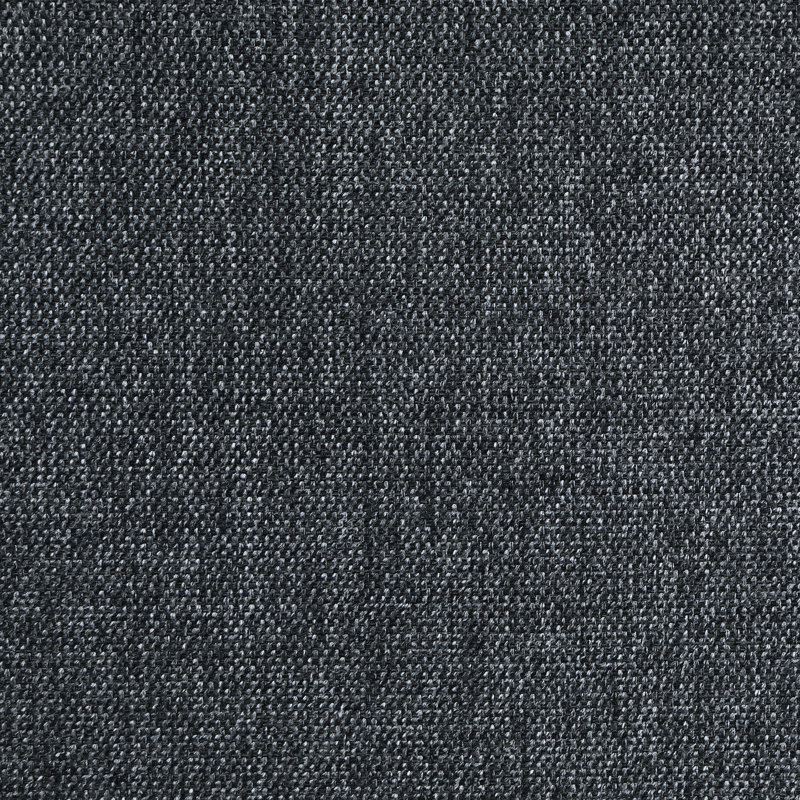 Canapé modulaire 4 en acier gris avec motif en forme de L, caractère transitionnel, 6 sièges et dossier réversible pour des espaces de vie personnalisés