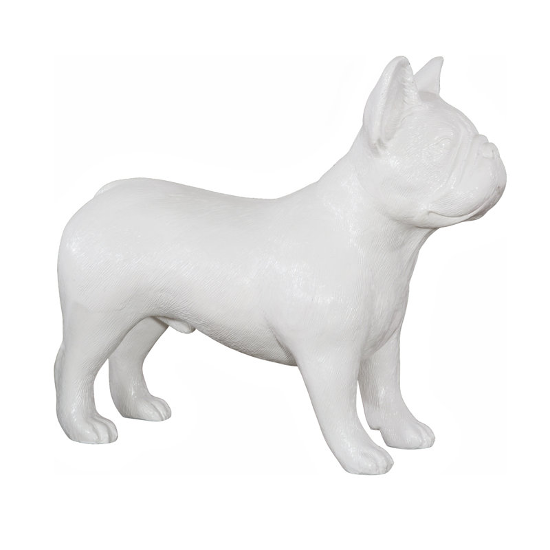 Animals French Bulldog, Gel Coat White