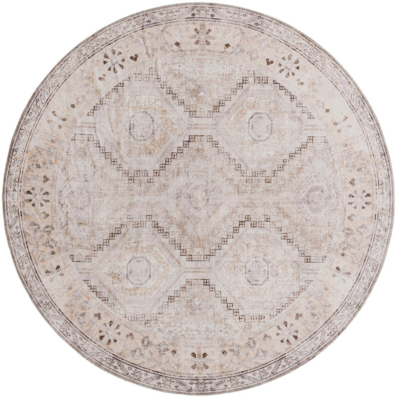  Karan Yara Rug, Round 4'1"
