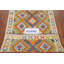 Tapis géométrique en laine pour vestibule Kilim