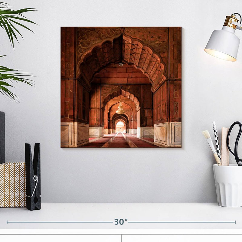 Lilie Jama Masjid Arches, 16" H x 16" W
