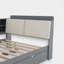 Lit plate-forme avec lit gigogne